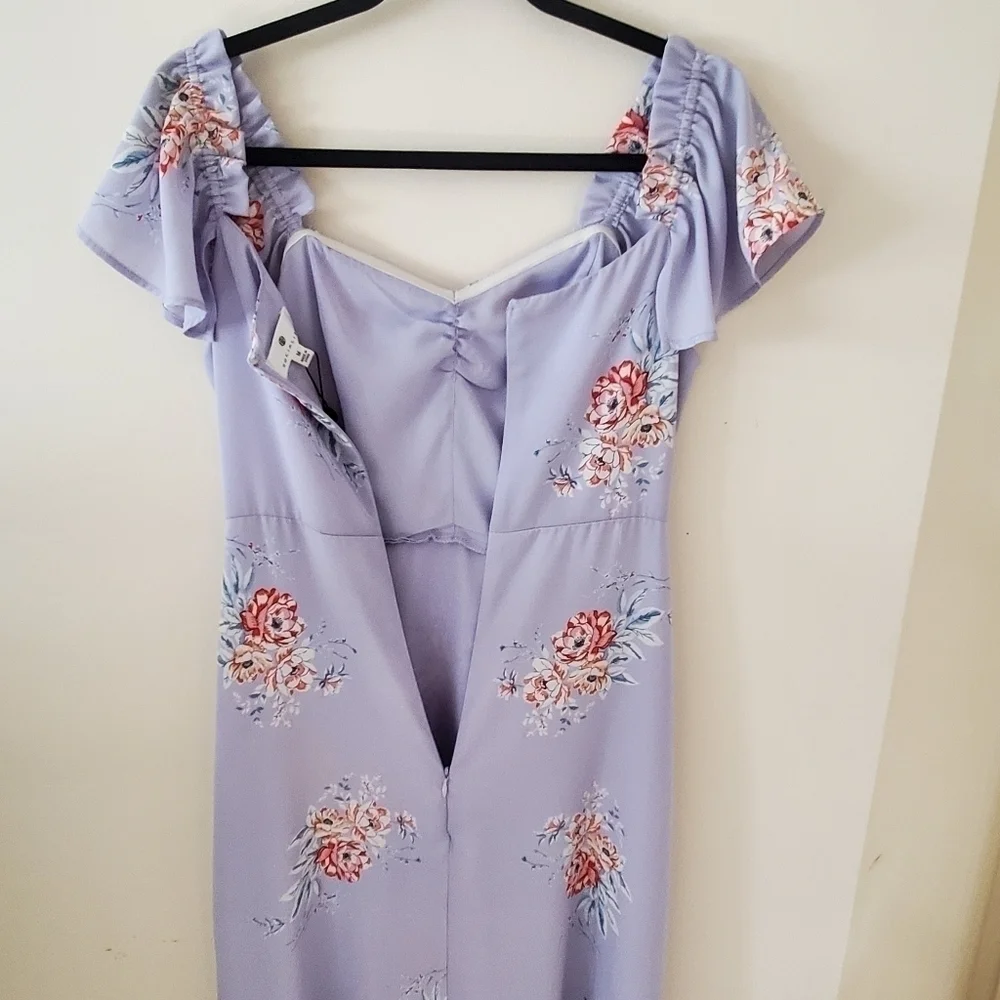 Socialite Off the Shoulder Maxi Dress NWT - Picture 12 of 15